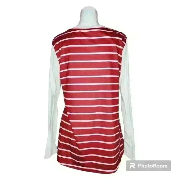 EASTHER women's long sleeve t-shirt with sequin pocket size medium - Picture 2 of 6